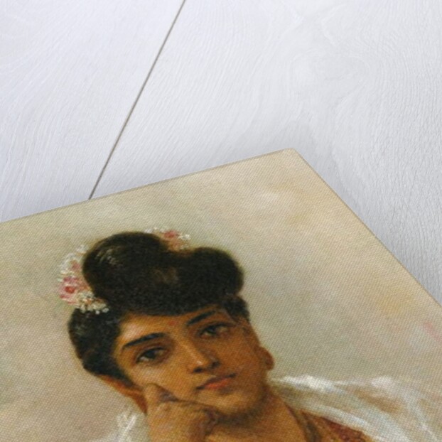 Malabar Beauty by Raja Ravi Varma