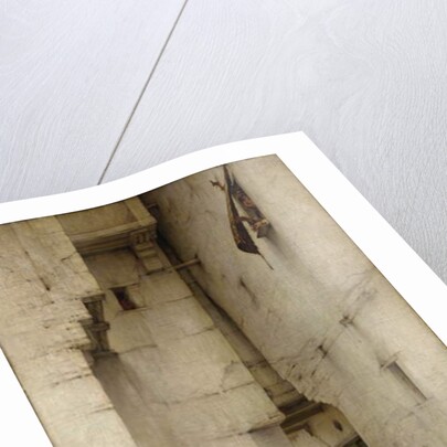 The Alley by Guillaume Charles Brun