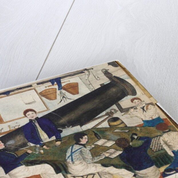 The Midshipman's Mess on Board the Honourable Cos Ship Marchioness of Ely, c.1826-32 by Anthony P. Allen