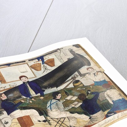 The Midshipman's Mess on Board the Honourable Cos Ship Marchioness of Ely, c.1826-32 by Anthony P. Allen