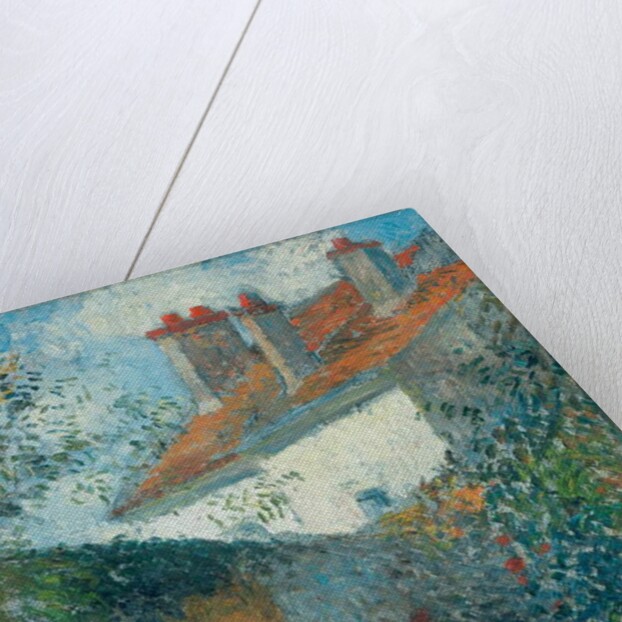 Study at Pontoise, c.1878 by Camille Pissarro