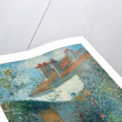 Study at Pontoise, c.1878 by Camille Pissarro