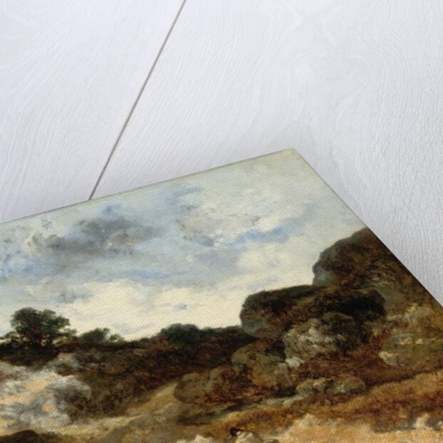 Before the storm, a character on the rocky road to Jean-de-Paris by Narcisse Virgile Diaz de la Pena