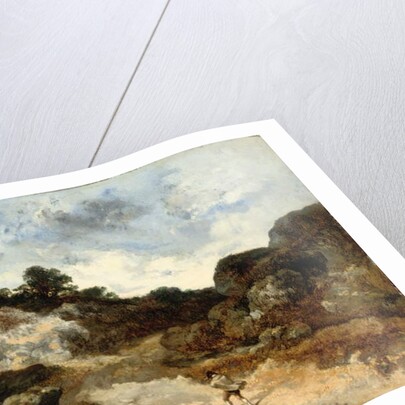 Before the storm, a character on the rocky road to Jean-de-Paris by Narcisse Virgile Diaz de la Pena