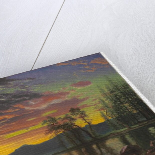 Twilight, Lake Tahoe, c.1870s by Albert Bierstadt