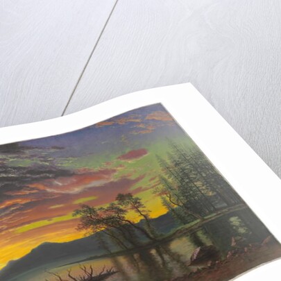 Twilight, Lake Tahoe, c.1870s by Albert Bierstadt