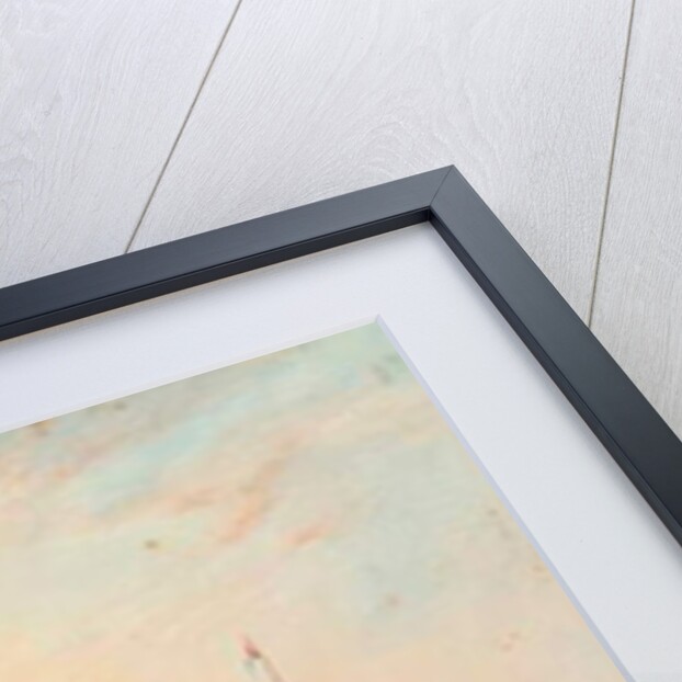 A trading brig and other vessels off the entrance to Scarborough by John Wilson Carmichael