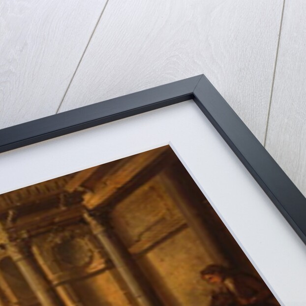 Europe - European merchants with stevedores handling a barrel and a bale on a quay, 1724 by Jean-Baptiste Oudry