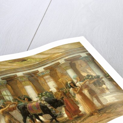 The Procession of the Sacred Bull, Apis, c.1879 by Frederick Arthur Bridgman