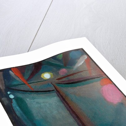 Heilandsgesicht, Dornenkrone, 1918 by Alexej von Jawlensky