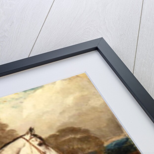 Portrait of Thomas Conolly, seated on a dappled grey hunter by William Osborne