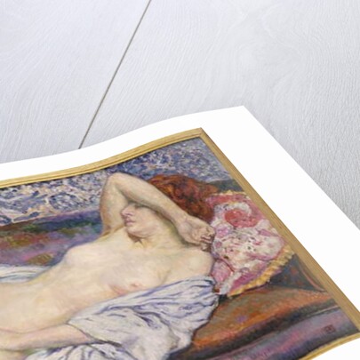 Reclining Nude by Theo van Rysselberghe