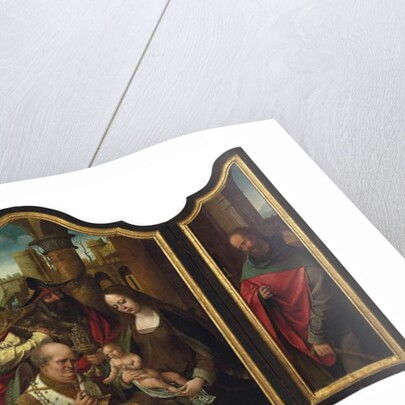 Adoration of the Magi by Master of the Antwerp Adoration