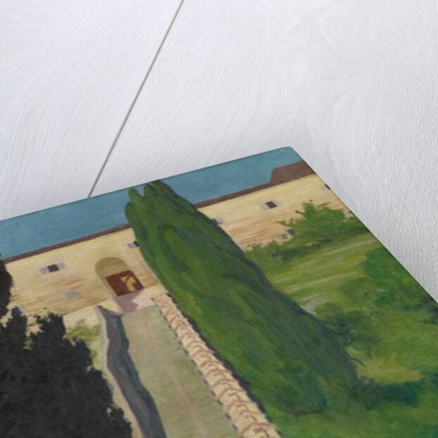 The Steps of the Convent of San Marco, Perugia, 1913 by Felix Edouard Vallotton