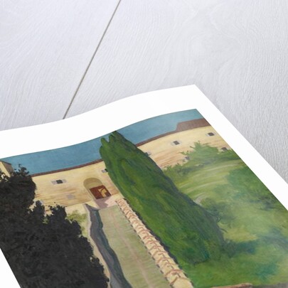 The Steps of the Convent of San Marco, Perugia, 1913 by Felix Edouard Vallotton