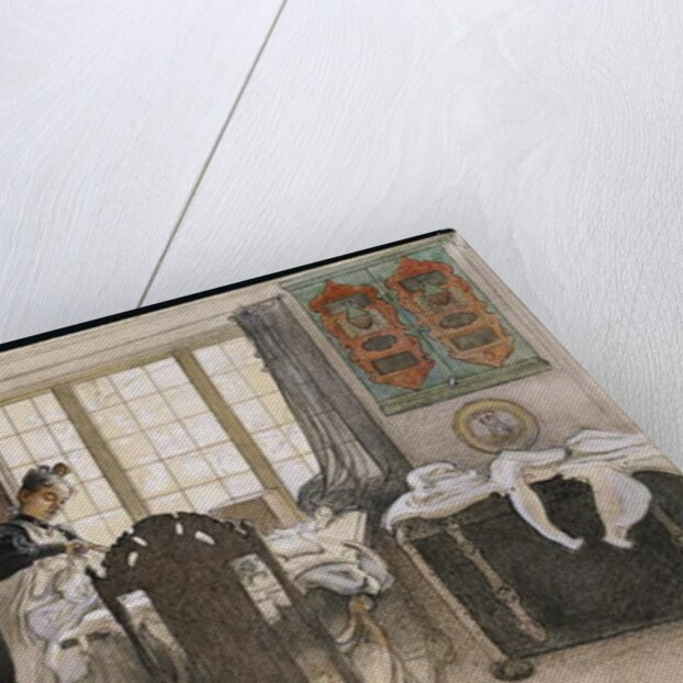 Karin by the Linen Cupboard, 1906 by Carl Larsson