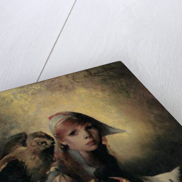 The Witch's Daughter, 1881 by Carl Larsson