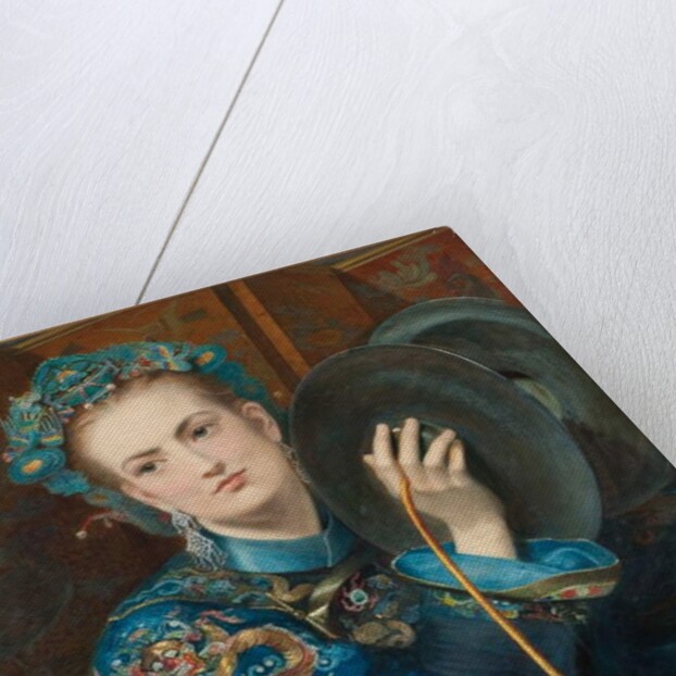 A Woman in an Oriental Costume, 1866 by Joseph Middleton Jopling