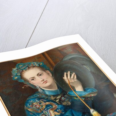 A Woman in an Oriental Costume, 1866 by Joseph Middleton Jopling