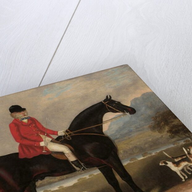 John Dawson Duckett on Lad, 1856 by Samuel Spode