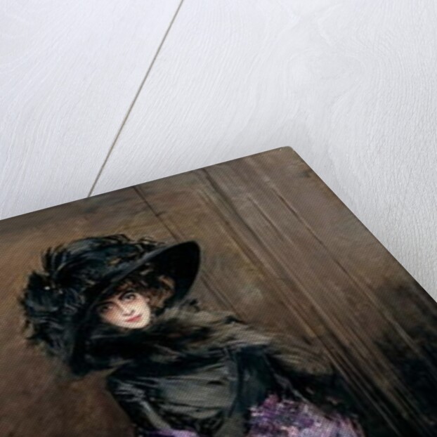 Portrait of the Marchesa Luisa Casati with a greyhound, 1908 by Giovanni Boldini