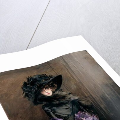 Portrait of the Marchesa Luisa Casati with a greyhound, 1908 by Giovanni Boldini