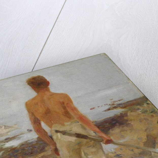 A Boy with an Oar by Henry Scott Tuke