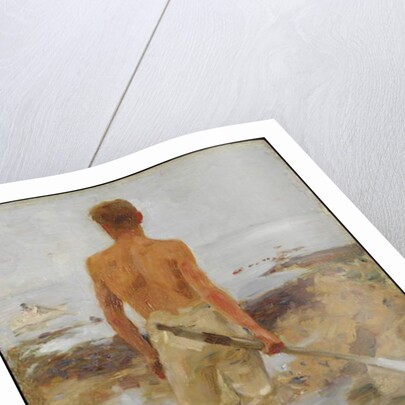 A Boy with an Oar by Henry Scott Tuke