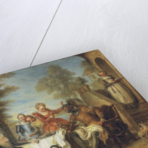 Don Quixote at the Inn by Charles Antoine Coypel