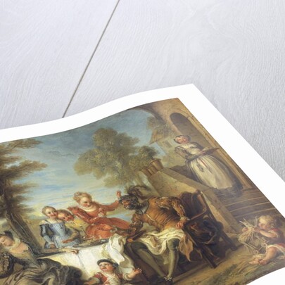 Don Quixote at the Inn by Charles Antoine Coypel