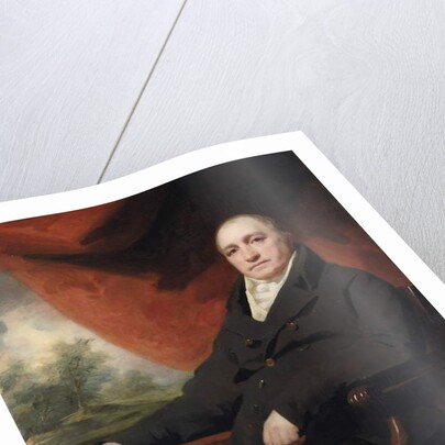 Portrait of a gentleman, traditionally identified as Dr. Black or Dr. Blake by Henry Raeburn