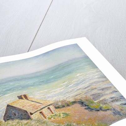 The Customs Hut, Morning, 1882 by Claude Monet