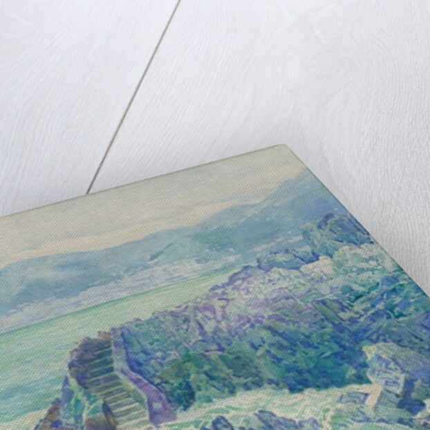 Rocks on a beach on the Cote d'Azur, 1912 by Gunnar Widforss