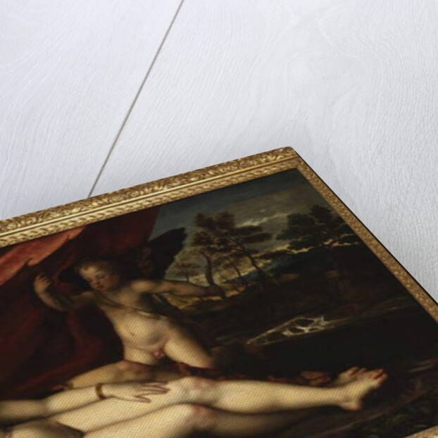 Venus, Mars and Cupid by Battista dell'Angelo del Moro