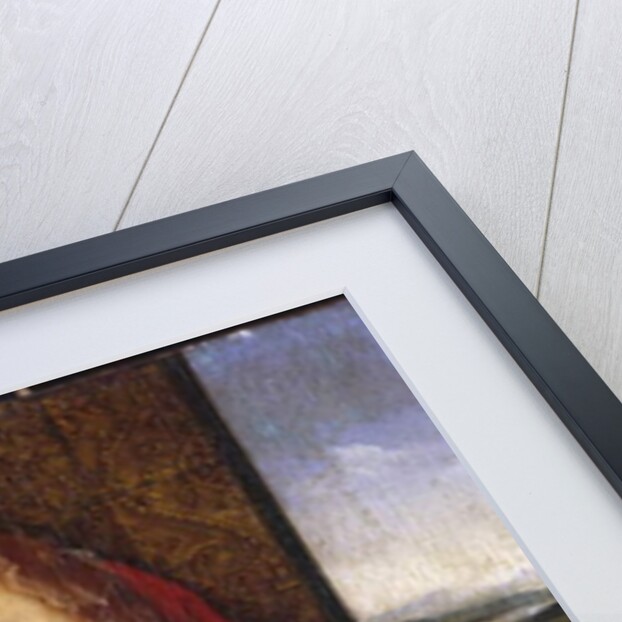 The Madonna and Child enthroned by Cornelis van (after) Cleve