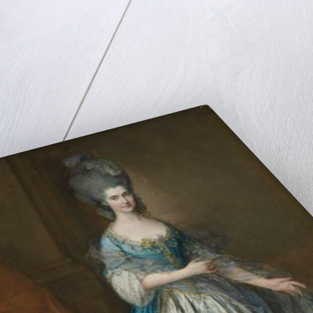 Portrait of Mrs. William Villebois by Thomas Gainsborough