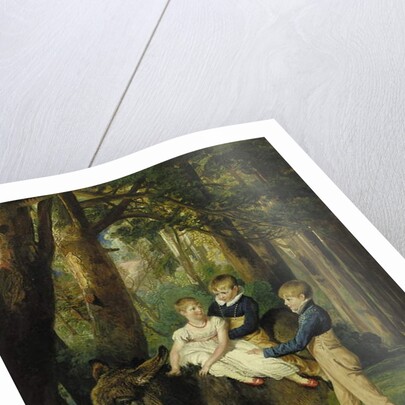 Group portrait of John, Theophilus and Frances Levett, 1811 by James Ward