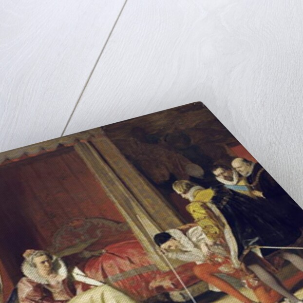 Queen Elizabeth discovers she is no longer young by Augustus Leopold Egg