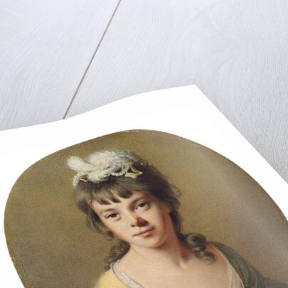 Portrait of Miss Harriet Hope by Joseph Wright of Derby