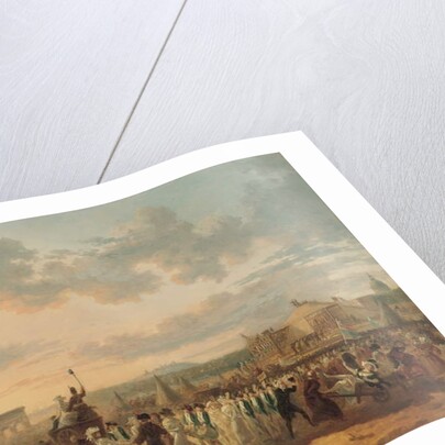 Preparations for the Fete de la Federation, 14th July 1790 by Philibert Louis Debucourt