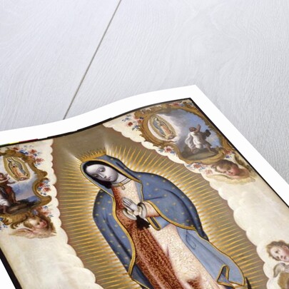 The Virgin of Guadalupe by Mexican School