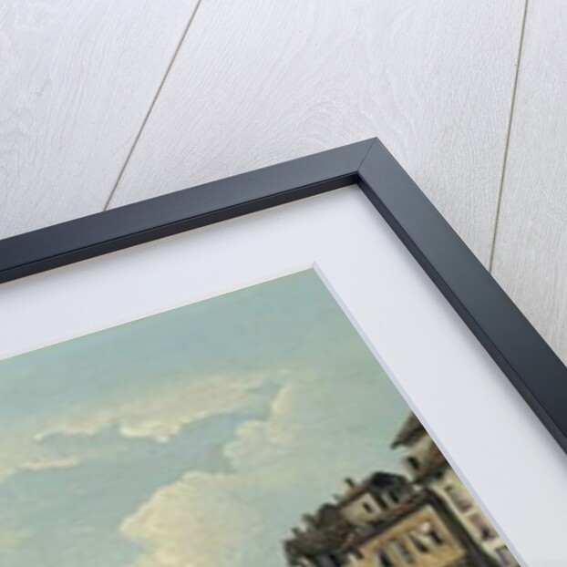 The Coast of Genoa, with the Lighthouse by John Thomas Serres