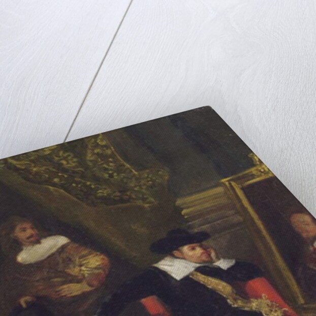 Cromwell at Windsor Castle, 1828 by Ferdinand Victor Eugene Delacroix