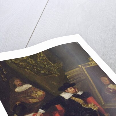 Cromwell at Windsor Castle, 1828 by Ferdinand Victor Eugene Delacroix