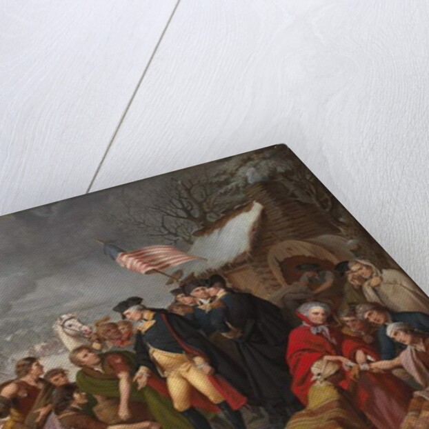 George Washington at Valley Forge, preliminary sketch, 1854 by Tompkins Harrison Matteson