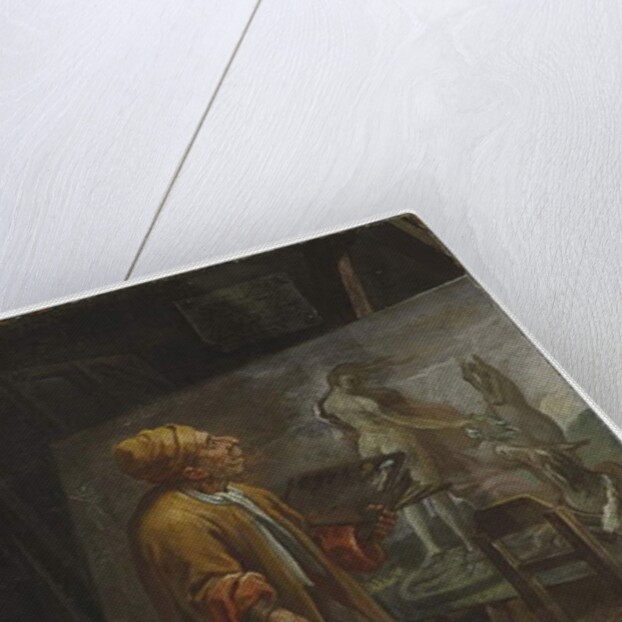 Paolo de Matteis in His Studio by Pier Leone Ghezzi