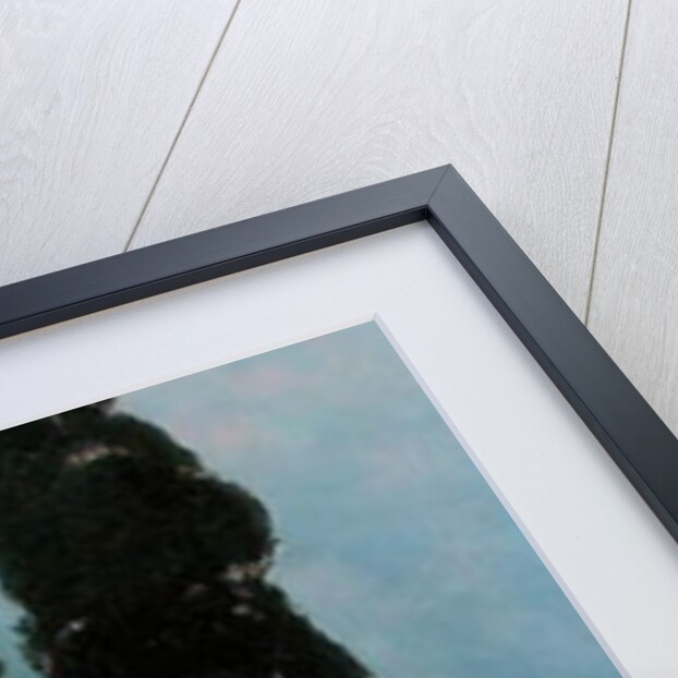 A statue in a lake landscape, 1911 by Paul von Spaun