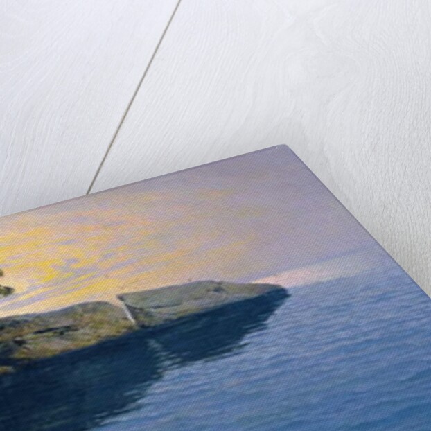 The Coast off Dubrovnik, 1905 by Paul von Spaun