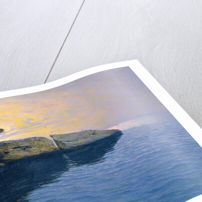 The Coast off Dubrovnik, 1905 by Paul von Spaun