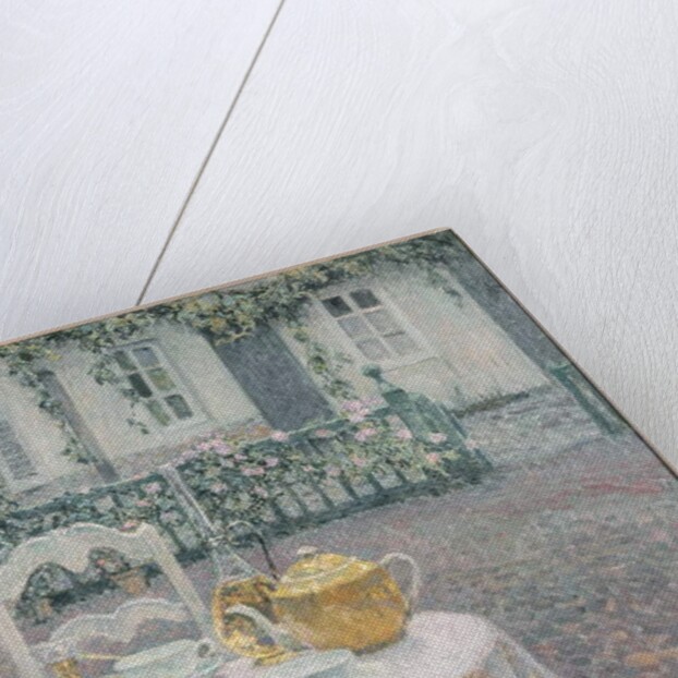 The Pink Tablecloth, 1924 by Henri Eugene Augustin Le Sidaner